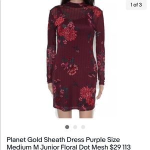 Beautiful floral dress.